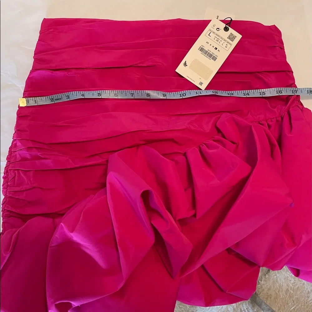 Zara Draped Mini Skirt Limited Edition - Picture 7 of 12